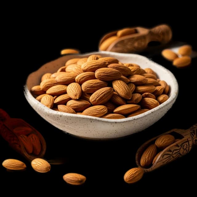 Mandelmus oder Erdnussmus