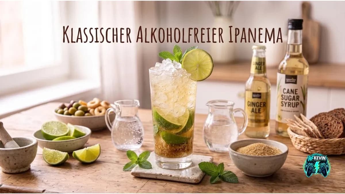 Alkoholfreier Ipanema (Caipirinha-Style)